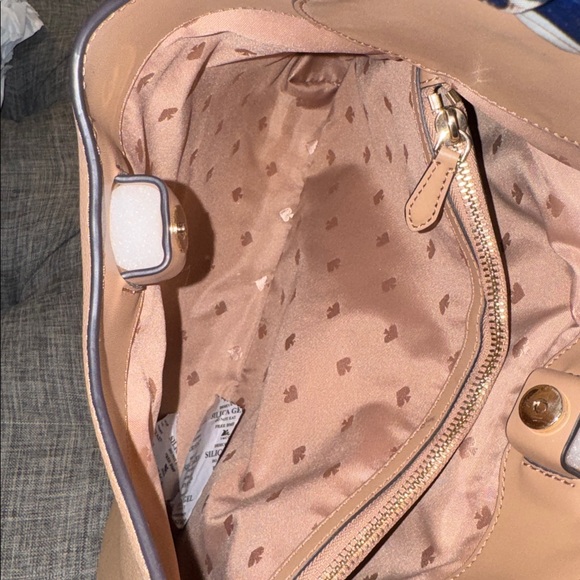 Kate Spade Bag Aster Tan Leather Shoulder Bag - Picture 14 of 17